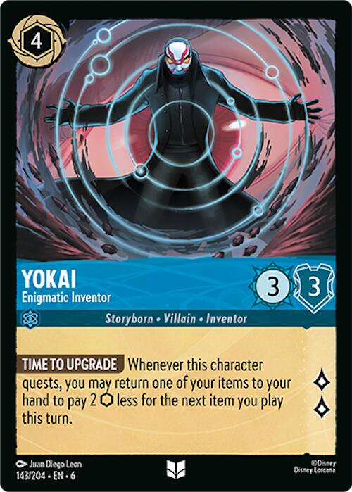 Yokai - Enigmatic Inventor (143/204) [Azurite Sea] | Empire Gaming NC