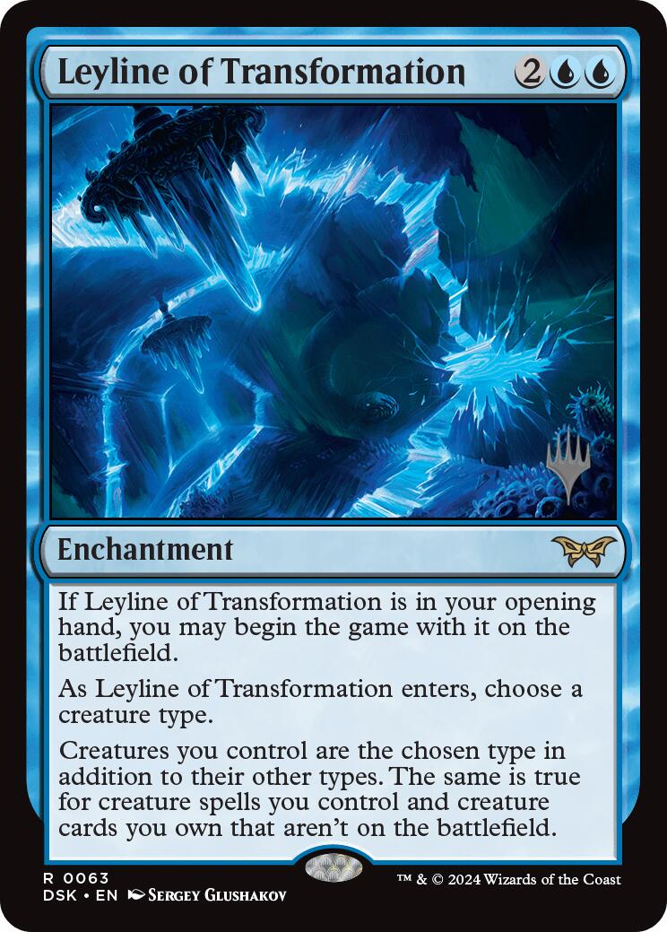 Leyline of Transformation (Promo Pack) [Duskmourn: House of Horror Promos] | Empire Gaming NC