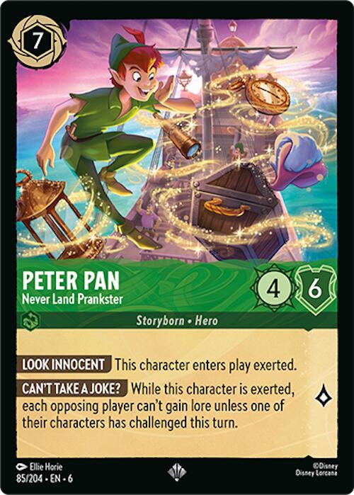 Peter Pan - Never Land Prankster (85/204) [Azurite Sea] | Empire Gaming NC