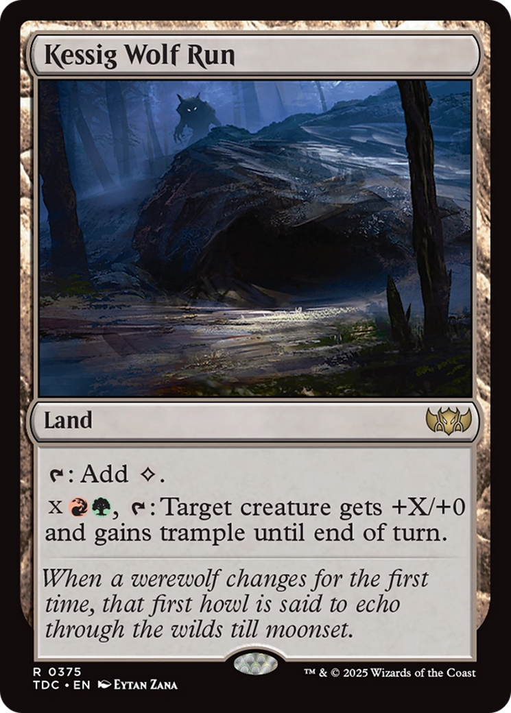Kessig Wolf Run [Tarkir: Dragonstorm Commander] | Empire Gaming NC