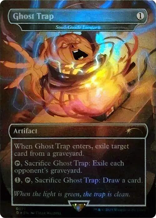 Ghost Trap - Soul-Guide Lantern (Rainbow Foil) [Secret Lair Drop Series] | Empire Gaming NC