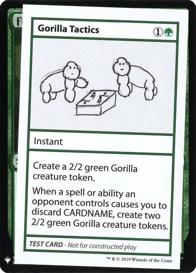 Gorilla Tactics [Mystery Booster Playtest Cards] | Empire Gaming NC