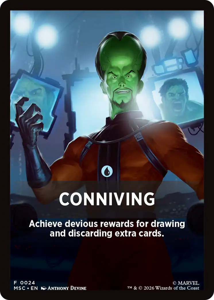 Conniving Theme Card [Marvel Super Heroes Commander] | Empire Gaming NC