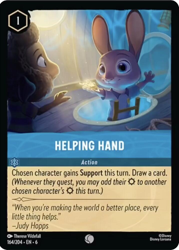 Helping Hand (164/204) [Azurite Sea] | Empire Gaming NC