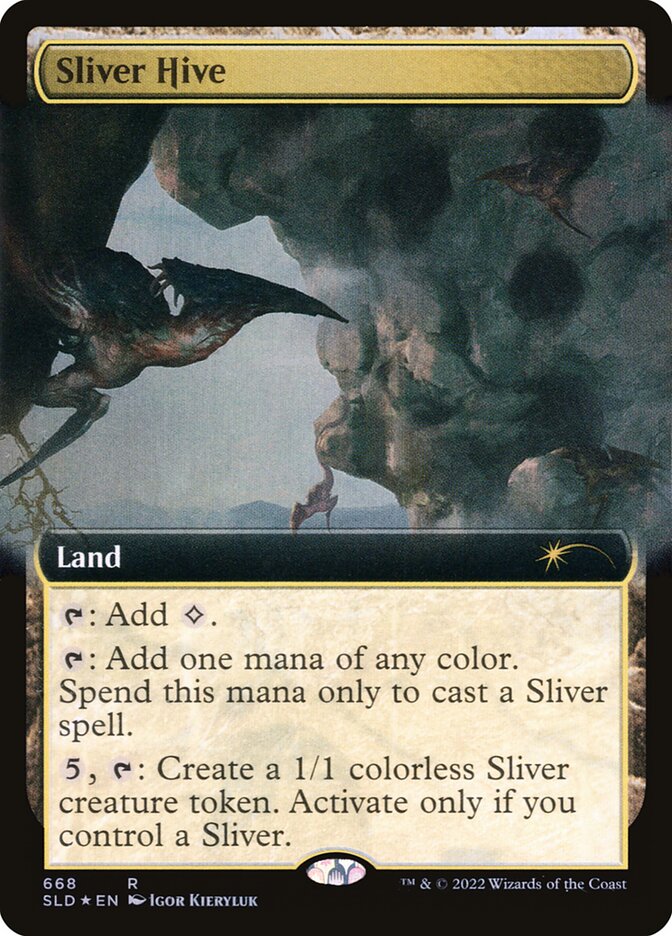 Sliver Hive (Extended Art) [Secret Lair Drop Promos] | Empire Gaming NC