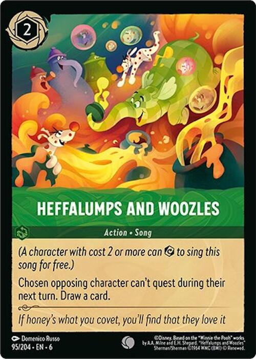 Heffalumps and Woozles (95/204) [Azurite Sea] | Empire Gaming NC