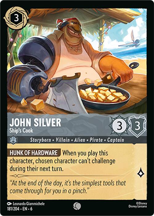 John Silver - Ship's Cook (181/204) [Azurite Sea] | Empire Gaming NC
