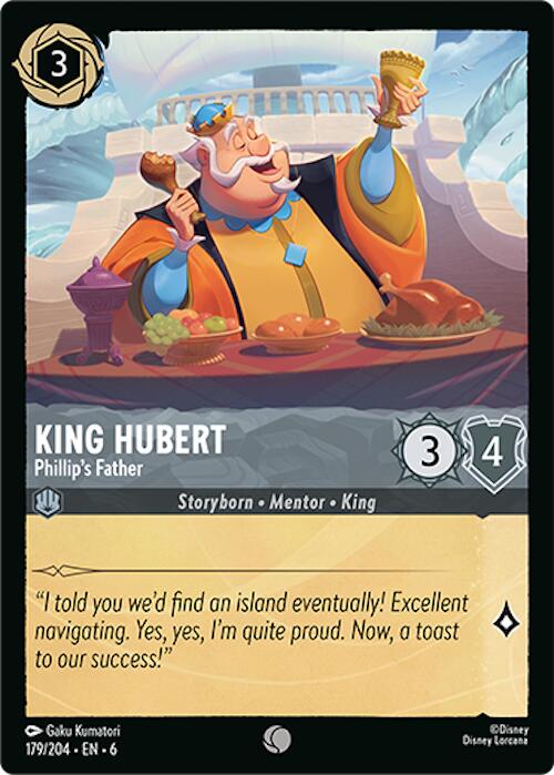 King Hubert - Phillip's Father (179/204) [Azurite Sea] | Empire Gaming NC