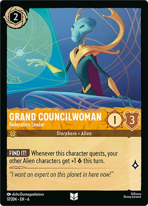 Grand Councilwoman - Federation Leader (17/204) [Azurite Sea] | Empire Gaming NC