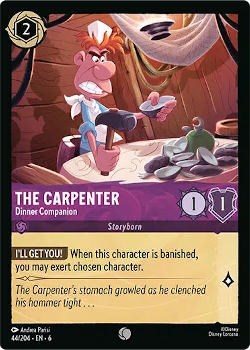 The Carpenter - Dinner Companion (44/204) [Azurite Sea] | Empire Gaming NC