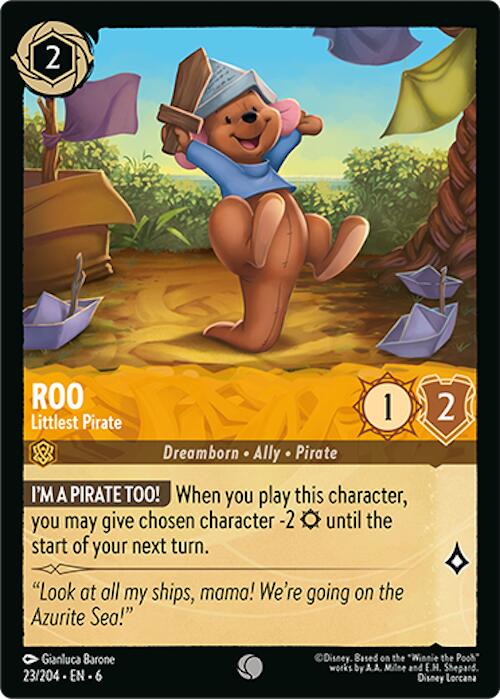 Roo - Littlest Pirate (23/204) [Azurite Sea] | Empire Gaming NC