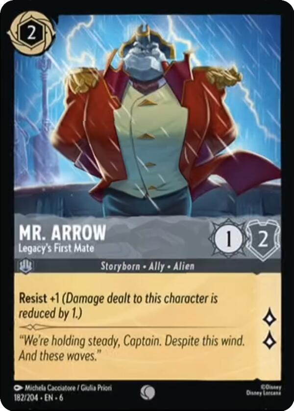 Mr. Arrow - Legacy's First Mate (182/204) [Azurite Sea] | Empire Gaming NC