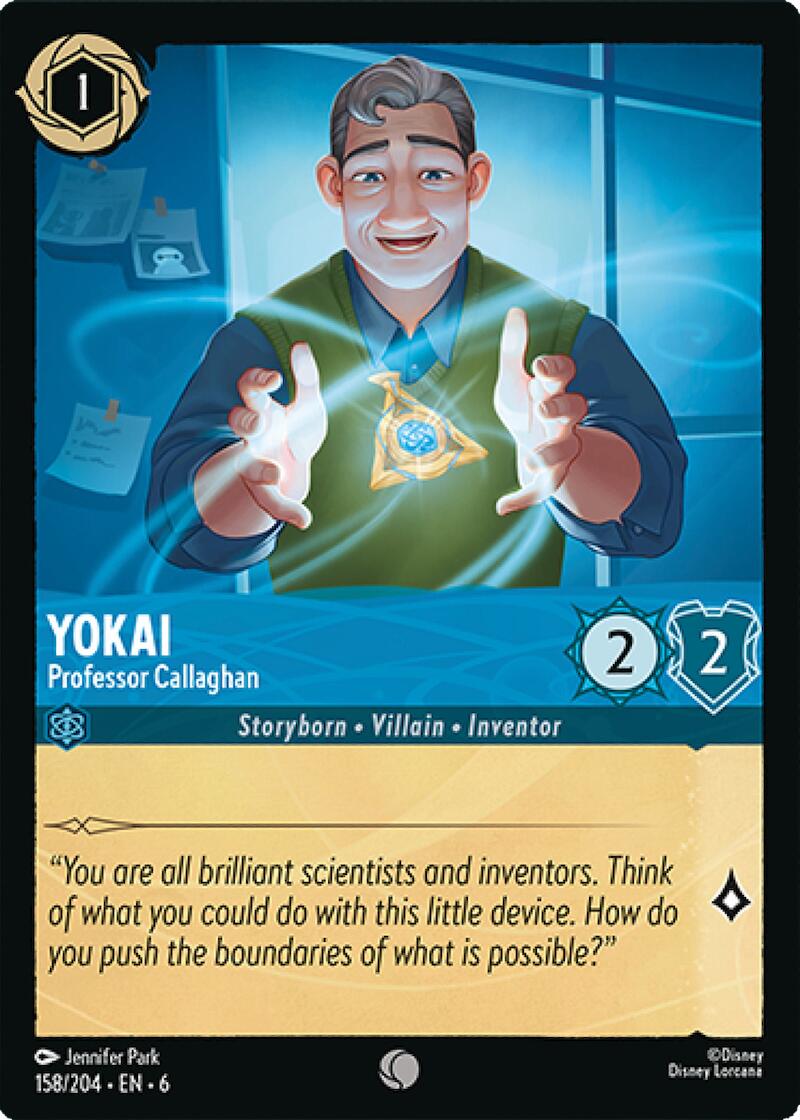 Yokai - Professor Callaghan (158/204) [Azurite Sea] | Empire Gaming NC