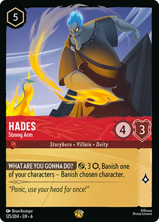 Hades - Strong Arm (125/204) [Azurite Sea] | Empire Gaming NC