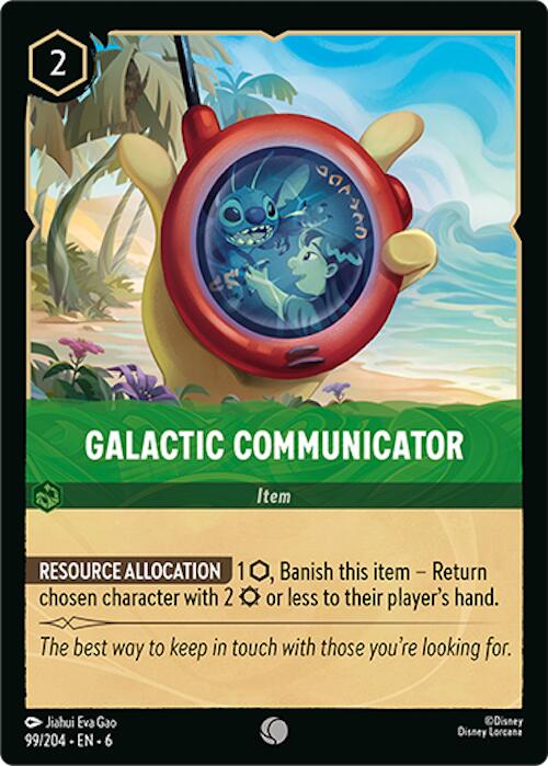 Galactic Communicator (99/204) [Azurite Sea] | Empire Gaming NC