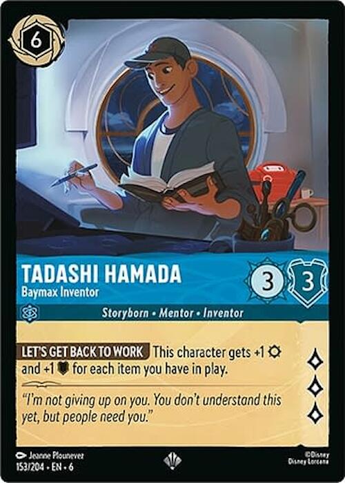 Tadashi Hamada - Baymax Inventor (153/204) [Azurite Sea] | Empire Gaming NC