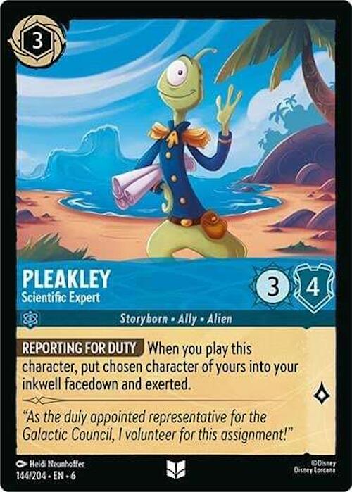 Pleakley - Scientific Expert (144/204) [Azurite Sea] | Empire Gaming NC