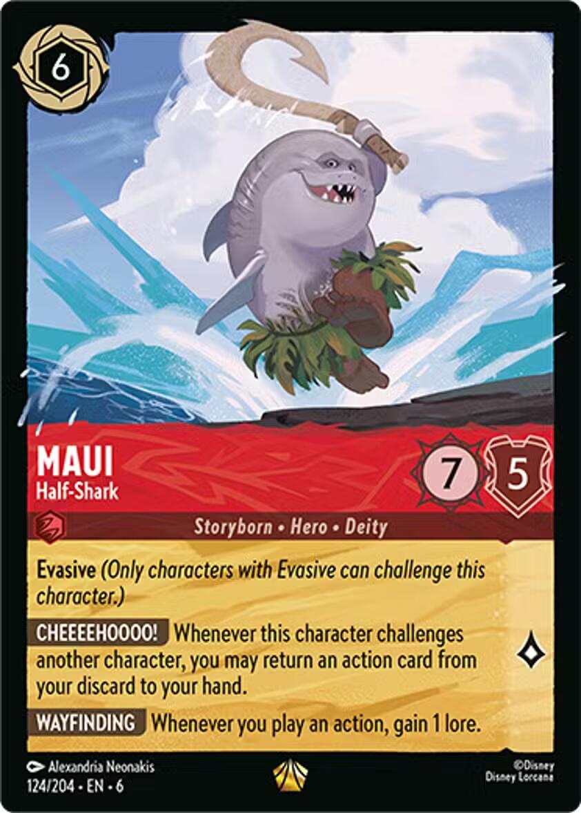 Maui - Half-Shark (124/204) [Azurite Sea] | Empire Gaming NC