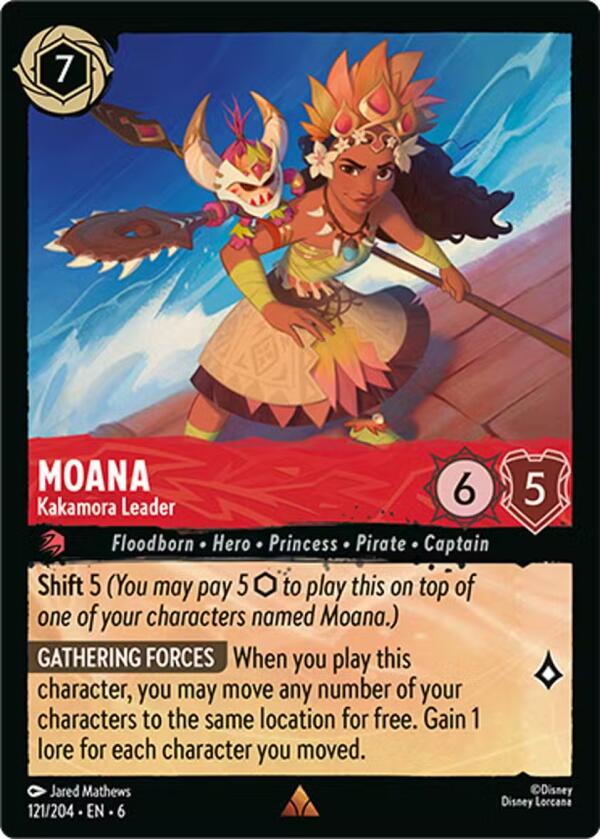 Moana - Kakamora Leader (121/204) [Azurite Sea] | Empire Gaming NC