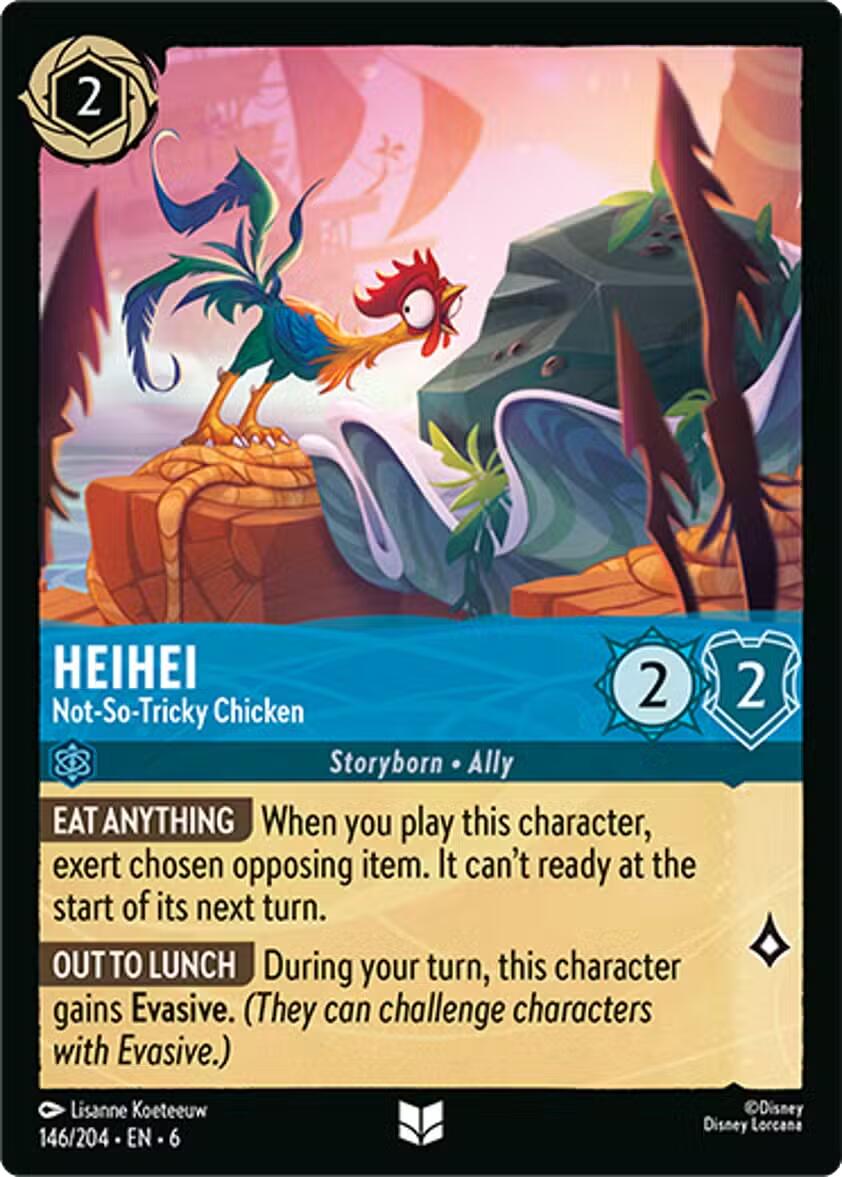 HeiHei - Not-So-Tricky Chicken (146/204) [Azurite Sea] | Empire Gaming NC