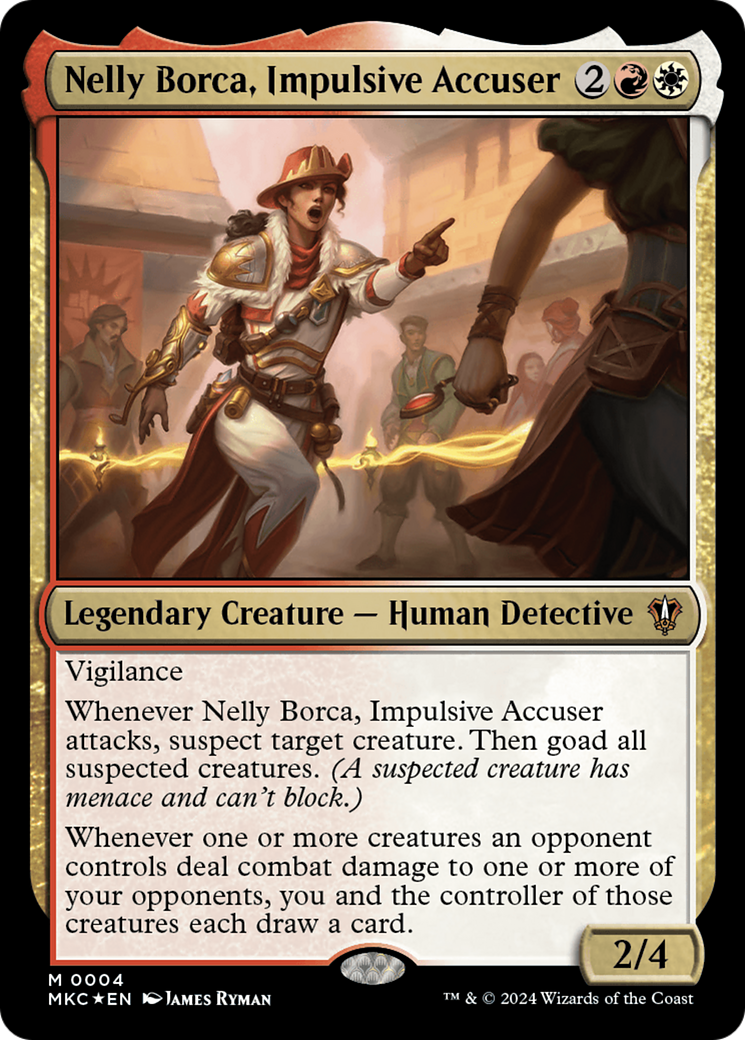 Nelly Borca, Impulsive Accuser [Murders at Karlov Manor Commander] | Empire Gaming NC