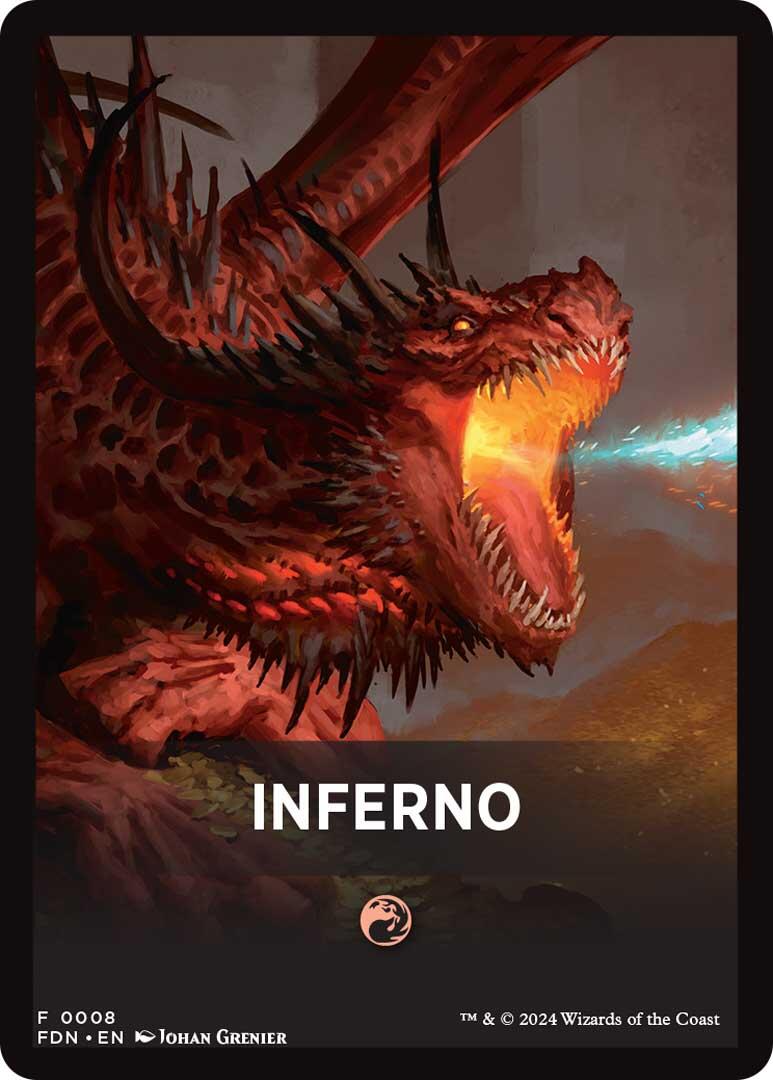 Inferno Theme Card [Foundations Tokens] | Empire Gaming NC