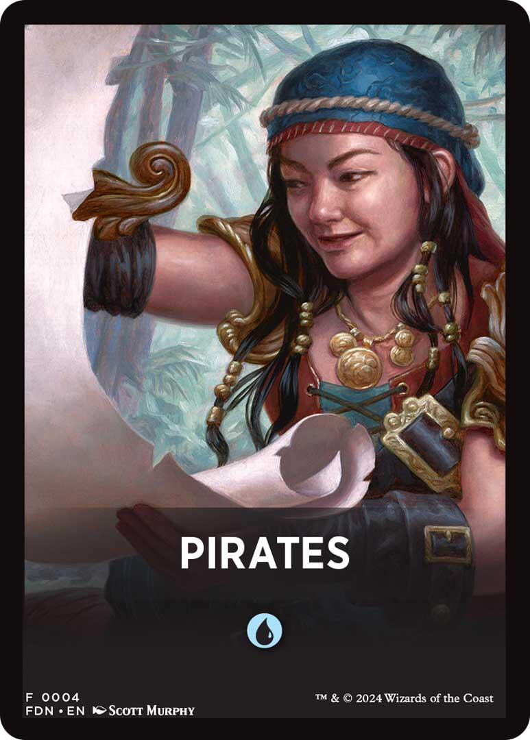 Pirates Theme Card [Foundations Tokens] | Empire Gaming NC