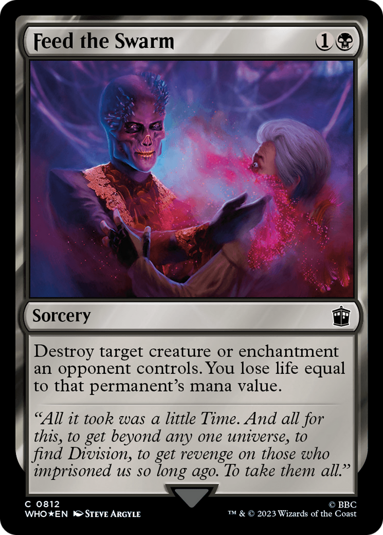Feed the Swarm (Surge Foil) [Doctor Who] | Empire Gaming NC
