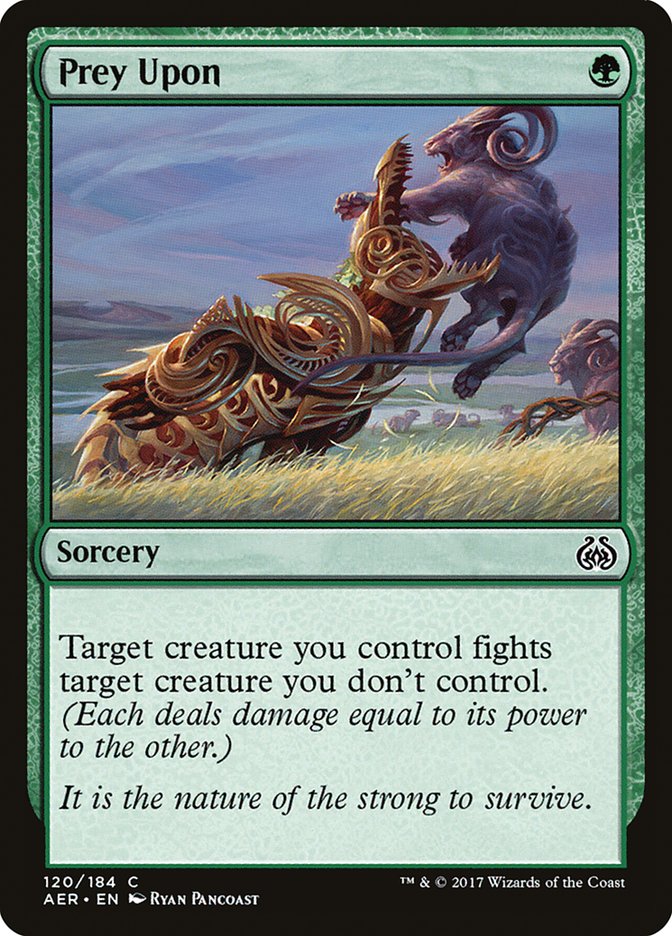 Prey Upon [Aether Revolt] | Empire Gaming NC