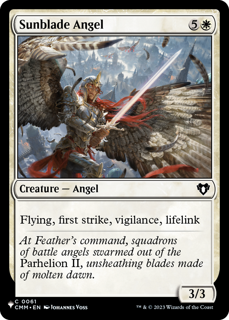 Sunblade Angel [The List] | Empire Gaming NC