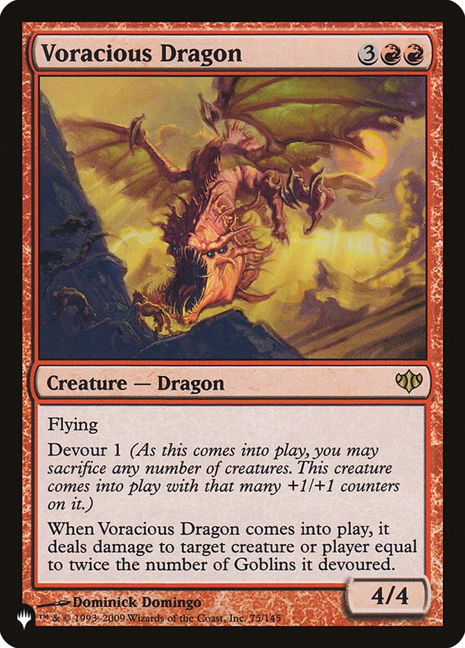 Voracious Dragon [The List] | Empire Gaming NC