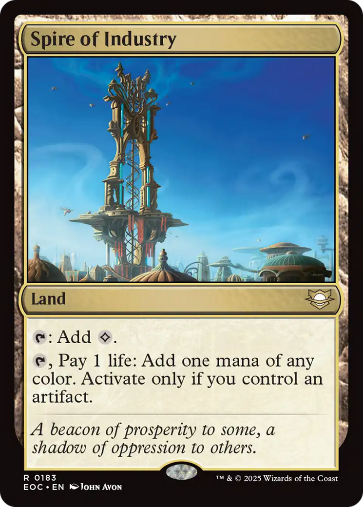 Spire of Industry [Edge of Eternities Commander] | Empire Gaming NC