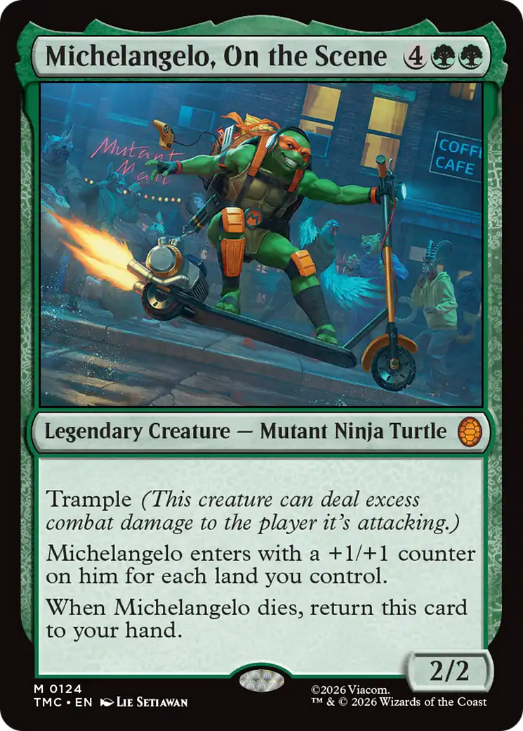 Michelangelo, On the Scene [Teenage Mutant Ninja Turtles Commander] | Empire Gaming NC