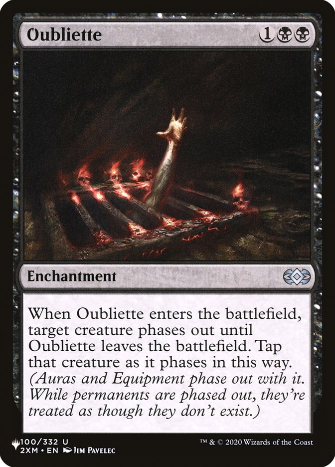 Oubliette [The List] | Empire Gaming NC