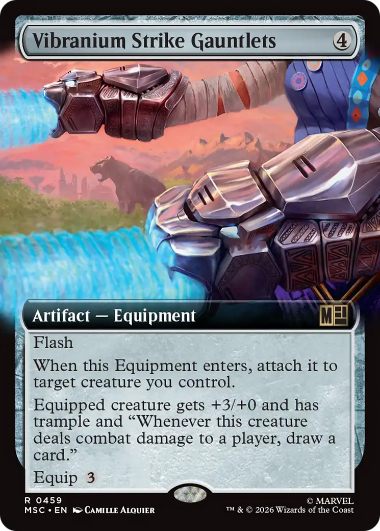 Vibranium Strike Gauntlets (Extended Art) [Marvel Super Heroes Commander] | Empire Gaming NC