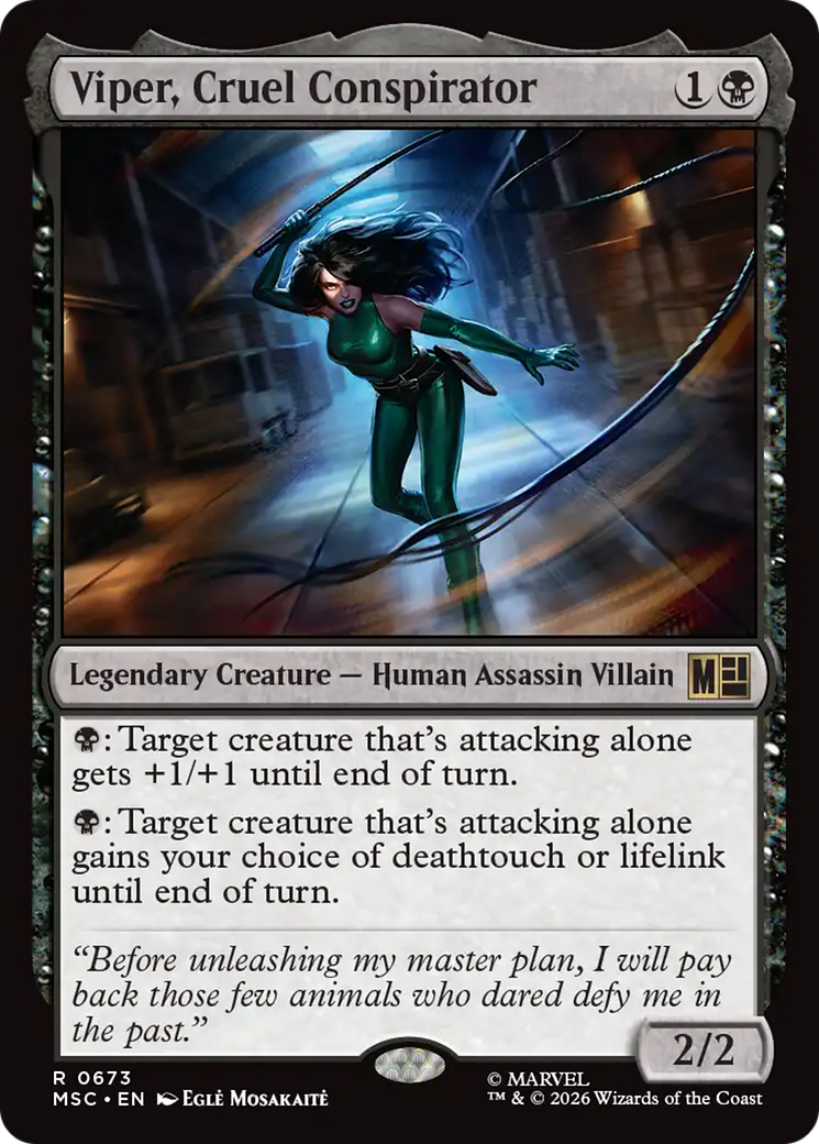 Viper, Cruel Conspirator [Marvel Super Heroes Commander] | Empire Gaming NC