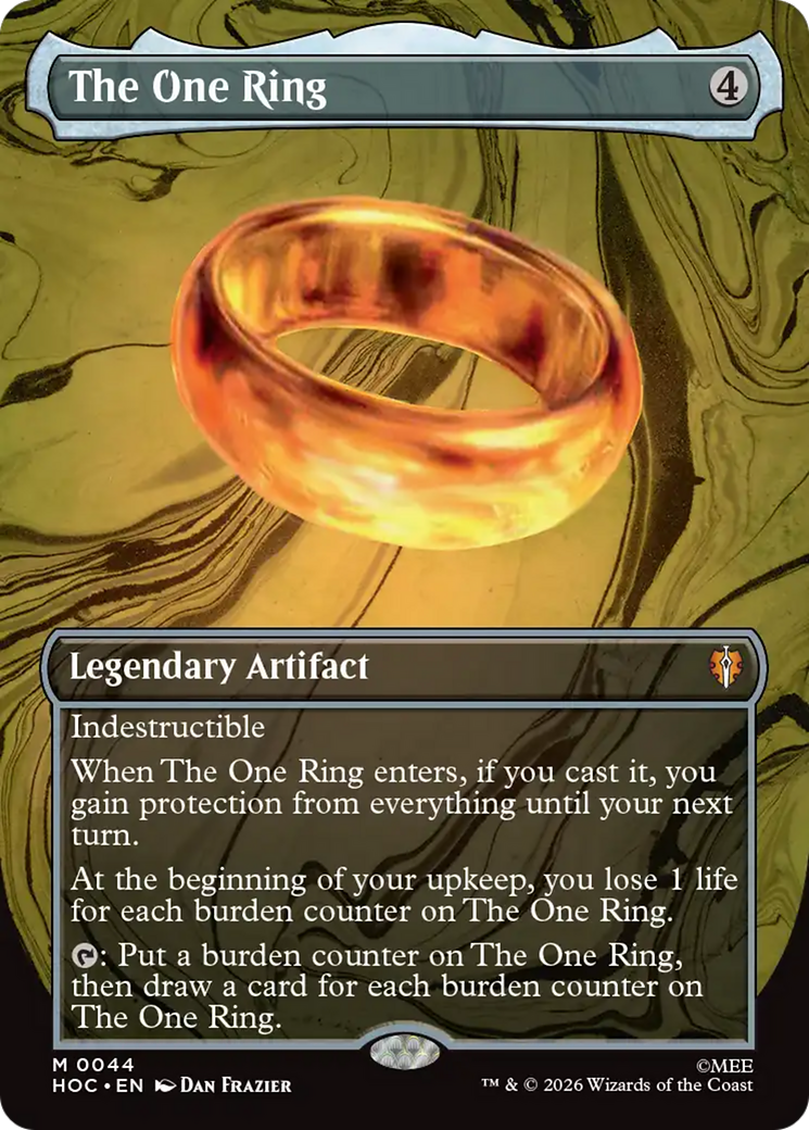 The One Ring (Borderless) [The Hobbit] | Empire Gaming NC