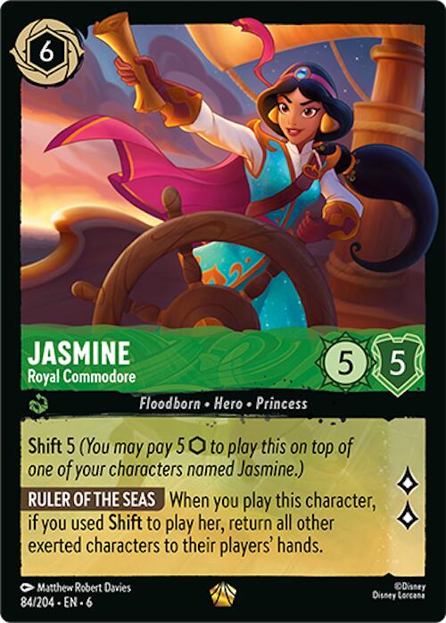 Jasmine - Royal Commodore (84/204) [Azurite Sea] | Empire Gaming NC