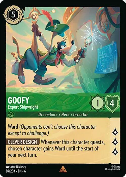 Goofy - Expert Shipwright (89/204) [Azurite Sea] | Empire Gaming NC