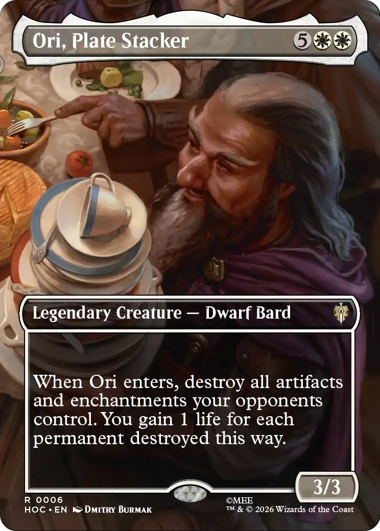 Ori, Plate Stacker (Borderless) [The Hobbit: Eternal-Legal] | Empire Gaming NC
