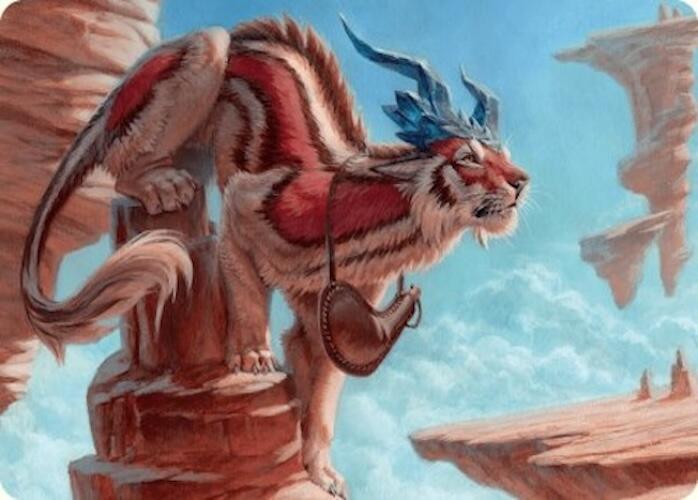 Felidar Savior Art Card (3/54) [Foundations Art Series] | Empire Gaming NC