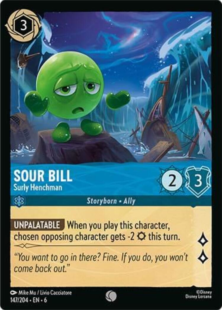 Sour Bill - Surly Henchman (147/204) [Azurite Sea] | Empire Gaming NC