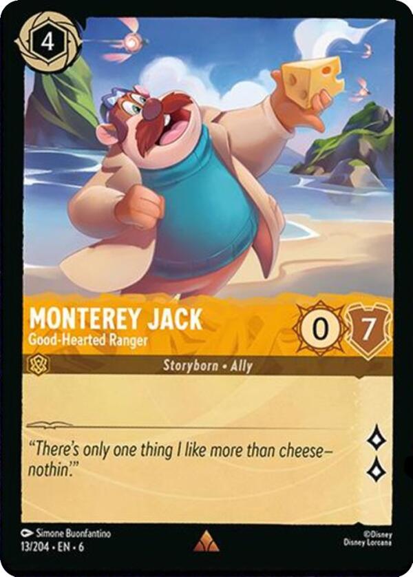 Monterey Jack - Good-Hearted Ranger (13/204) [Azurite Sea] | Empire Gaming NC