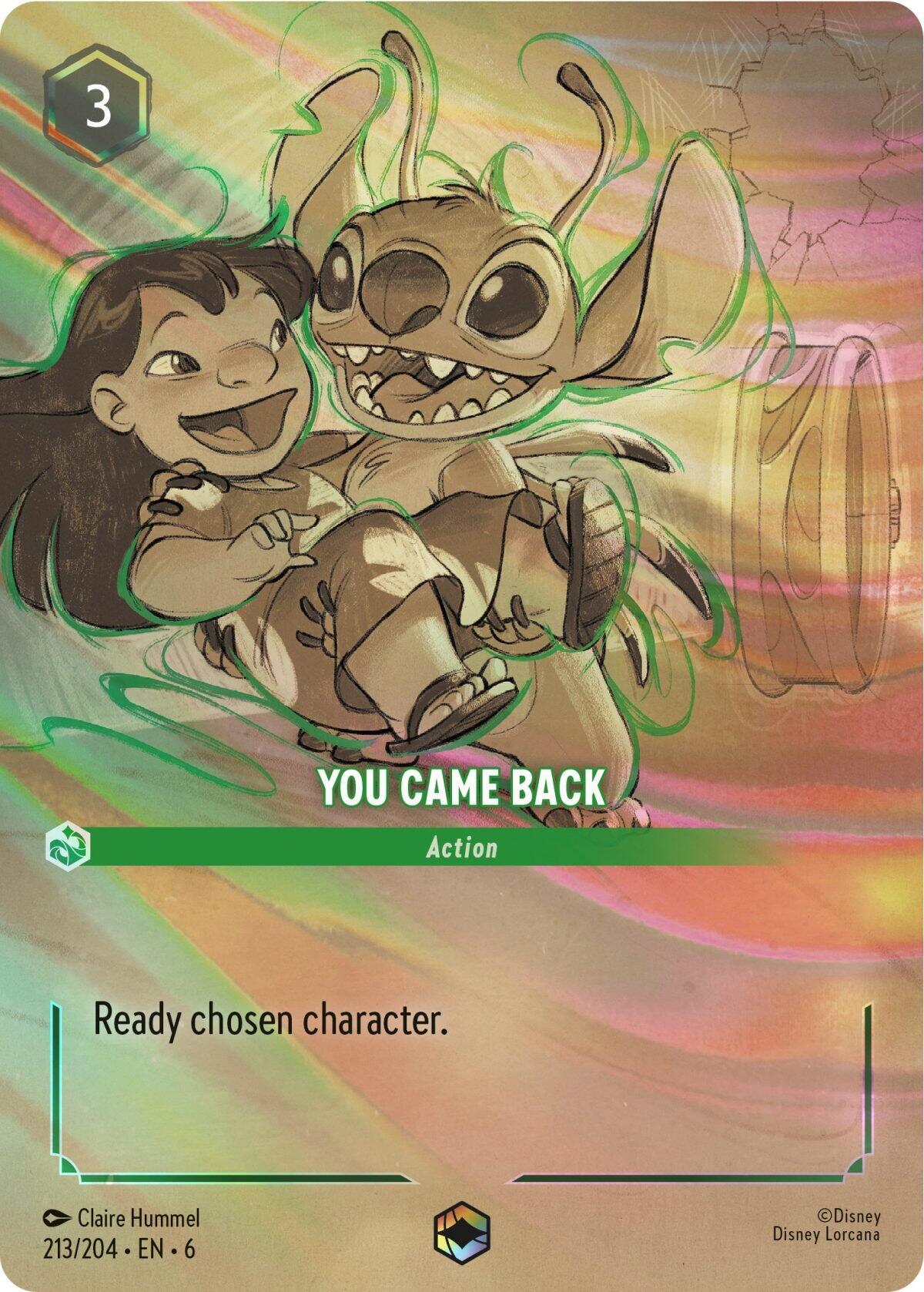 You Came Back (Enchanted) (213/204) [Azurite Sea] | Empire Gaming NC