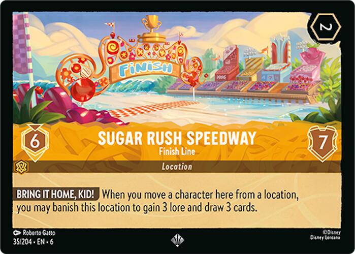Sugar Rush Speedway - Finish Line (35/204) [Azurite Sea] | Empire Gaming NC