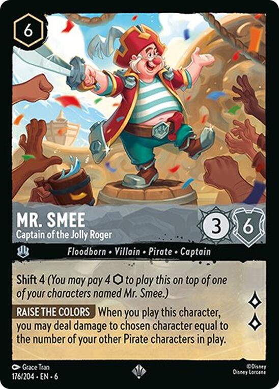 Mr. Smee - Captain of the Jolly Roger (176/204) [Azurite Sea] | Empire Gaming NC