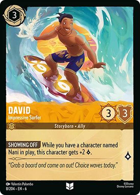 David - Impressive Surfer (8/204) [Azurite Sea] | Empire Gaming NC