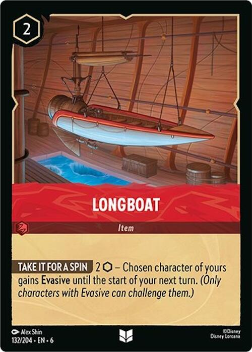 Longboat (132/204) [Azurite Sea] | Empire Gaming NC