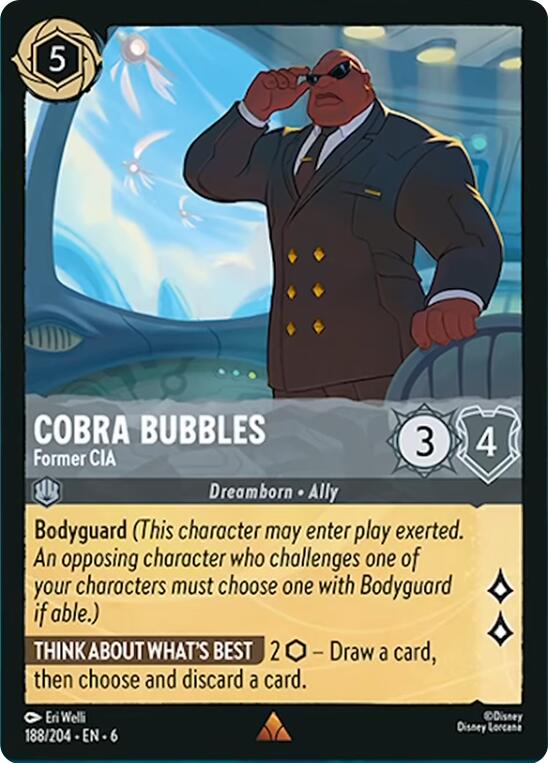 Cobra Bubbles - Former CIA (188/204) [Azurite Sea] | Empire Gaming NC
