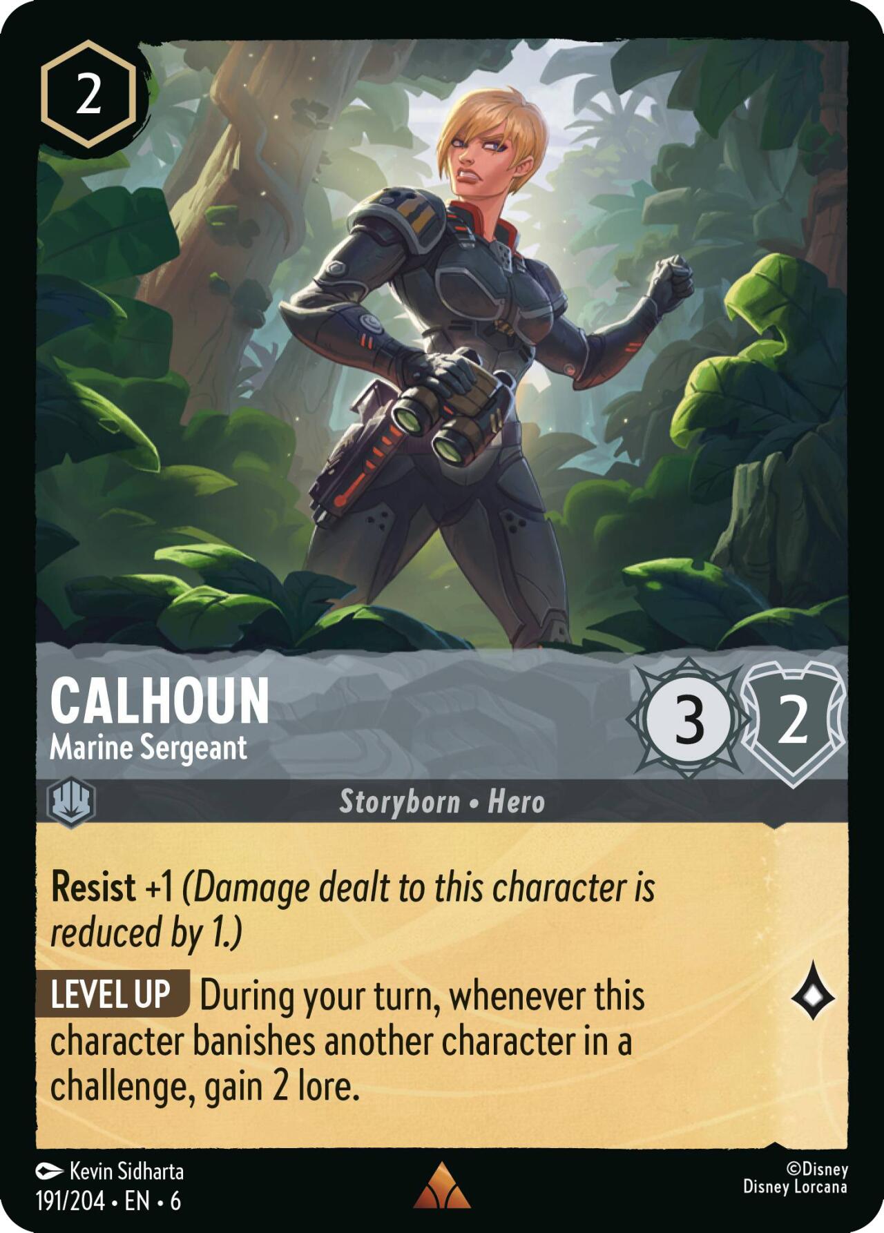 Calhoun - Marine Sergeant (191/204) [Azurite Sea] | Empire Gaming NC